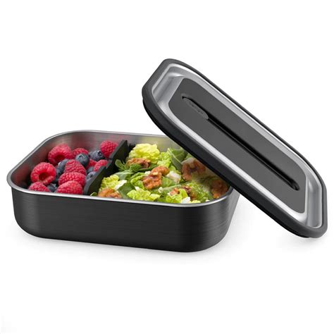 bentgo steel lunch box black|lunch box that fits bentgo container.